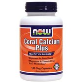 NOW Foods CORAL CALCIUM PLUS MAG D 100 VCAPS Кальцій плюс магній