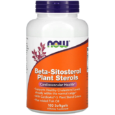 Now Foods Beta-Sitosterol Plant Sterols Бета-ситостерол 180 м'яких таблеток