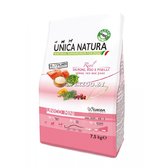 Сухий корм Gheda Unica Natura Unico Mini - Salmon rice and peas для собак 7.5 кг (8001541004603)