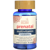 Prenatal Multivitamin + Probiotics, Mommy's Bliss Пренатальні полівітаміни + пробіотики 45 капсул