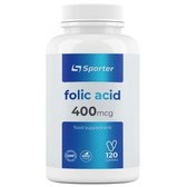 Sporter Folic Acid 400 mcg Фолієва кислота 120 таблеток