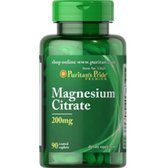 Puritan's Pride Magnesium Citrate 200mg-90 Caplets