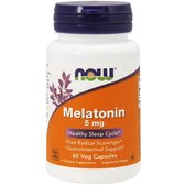 NOW Foods MELATONIN 5 mg VCAPS 60 VCAPS Мелатонін