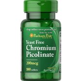 Puritan's Pride Chromium Picolinate 200mcg Yeast Free 100tabl