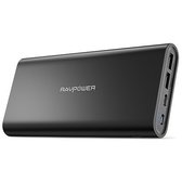 Зовнішній акумулятор RavPower Power Bank 26800mAh USB-C/2xUSB Black (RP-PB067)