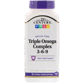 21st Century Triple Omega Complex 3-6-9 90Softgels