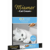 Ласощі для кошенят Miamor Cat Cream Junior Cream з таурином 6х15 г (74406)