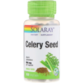 Solaray, Celery Seed, 505 mg, 100 VegCaps (SOR-01154)