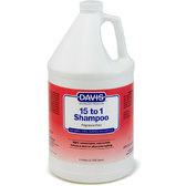 Шампунь-концентрат Davis 15 to 1 Shampoo Fragrance-Free 1:15 без запаху для собак, котів (52249)