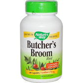 Nature's Way Butcher's Broom Root 470 mg 100 Caps Іглиця шипувата