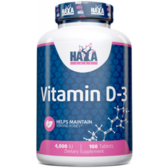 Haya Labs Vitamin D-3 / 4000 IU Вітамін D3 4000 МО 100 таб