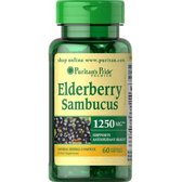 Puritan's Pride Elderberry Sambucus 1250 MG Supports Antioxidant Health 60 Softgels