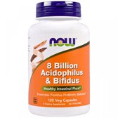 NOW Foods Acidophilus & Bifidus 8 billion 120 veg caps (Прибуток)