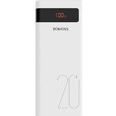 Зовнішній акумулятор Romoss Power Bank 20000mAh Sense6PS+ White (PSN20-112-1134)