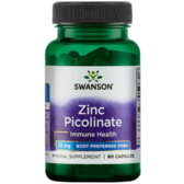 Swanson Zinc Picolinate Body Preferred Form, 22 mg, 60 Capsules (SWA-11113)