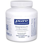 Pure Encapsulations Magnesium Citrate/Malate 180 caps (PE-00436)