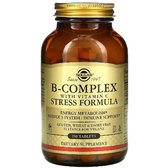 Solgar B-Complex with Vitamin C Stress Formula, 250 Tab Комплекс вітамінів В + С стрес формула