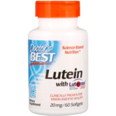 Doctor's Best, Lutein with Lutemax 2020, 20 mg, 60 Softgels (DRB-00369)