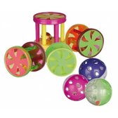 Іграшка для котів Trixie кулька/барабан з брязкальце 4.5 см 1 шт (колір в асортименті)