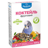 Корм Коктейль для папуг Фруктовий 0.5 кг картон