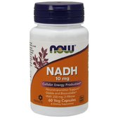 NOW Foods NADH 10 mg Veg Capsules 60 caps