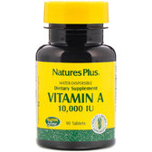 Nature's Plus, Vitamin A, 10,000 IU, 90 Tablets (NTP00981)