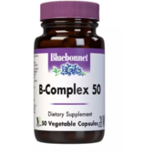 Bluebonnet Nutrition Stress B-Complex Стрес В-Комплекс 50 вегетаріанських капсул