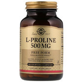 Solgar L-Proline 500 mg 100 Vegetable Capsules