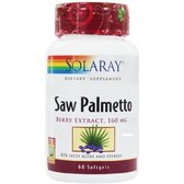 Solaray Saw Palmetto Berry Extract, 160 mg, 60 Softgels (SOR-03782)