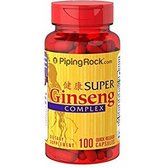 Piping Rock Super Ginseng Complex Plus Royal Jelly 100 Capsules суперкомплекс з женьшеню і маточного молочка