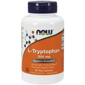 NOW Foods L-Tryptophan 500 mg 60 veg caps