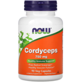 NOW Foods Cordyceps 750 mg 90 caps