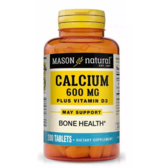 Mason Natural Calcium 600 mg Plus Vitamin D3 Кальцій 600 мг + вітамін D3 200 таблеток