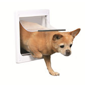 Дверцята для собак Trixie FreeDog XS/S дрібних порід біла 25x29 см 21.8-22.7 см (4011905038773)
