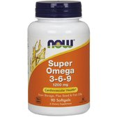 NOW Foods SUPER OMEGA 3-6-9 1200 MG 90 SGELS Супер Омега 3-6-9