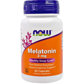 Now Foods Melatonin, 3 mg, 60 Capsules (NF3255)