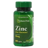 Puritan's Pride Zinc Gluconate 50mg 100tabs