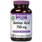 Bluebonnet Amino Acid 750мг Комплекс амінокислот 60 капсул