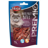 Ласощі для кішок Trixie Premio Duck Filet Bites з сушеним філе качки 50 г (4011905427164)