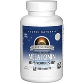 Source Naturals Melatonin 3mg, Sleep Science, 120 Tab