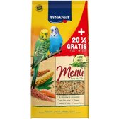Повсякденний корм Vitakraft Menu для хвилястих папуг 1кг+20% (4008239266743)
