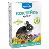 Корм Коктейль для гризунів Кролик 0.5 кг картон