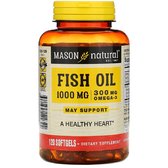 Mason Natural Omega-3 Fish Oil Риб'ячий жир з Омега-3 120 гелевих капсул