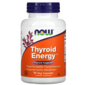 Now Foods Thyroid Energy Підтримка щитовидної залози 90 капсул