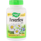 Nature's Way, Feverfew Herb, 380 mg, 180 Vegetarian Capsules (NWY-12808)