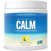 Natural Vitality CALM Anti-Stress Drink Mix Напій-Антистрес, смак солодкий лимон 226 гр