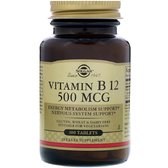 Solgar Vitamin B12, 500 mcg, 100 Tabs