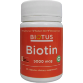 Biotus Biotin 5000 mkg Біотин 30 капсул