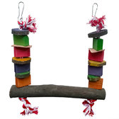 Іграшка Flamingo Parrot Toy Swing для великих папуг 30х4.5х33 см