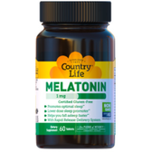 Country Life Melatonin 1 mg Мелатонін 60 таблеток